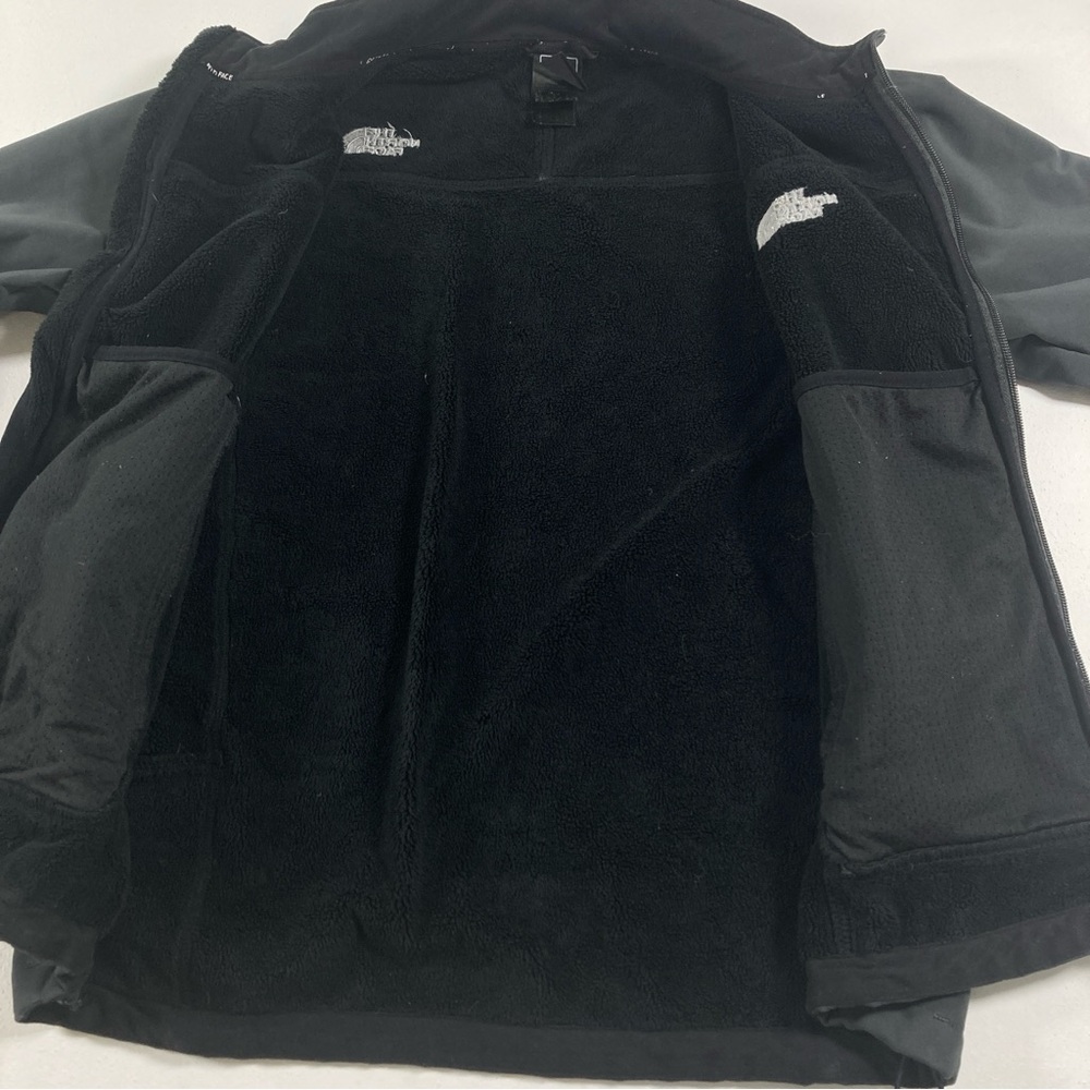 The North Face Jacket Men’s M Black TNF Apex Full Zip Softshell Outdoor Hiking - Picture 3 of 16